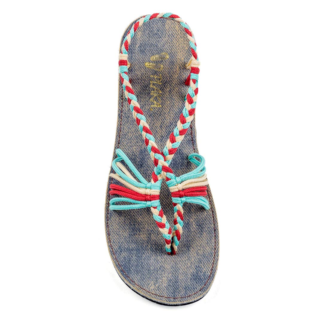 Plaka Seashell Comfortable Womens Sandals | Strappy Sandals for Women Dressy Style Perfect for Beach Walk and Poolside