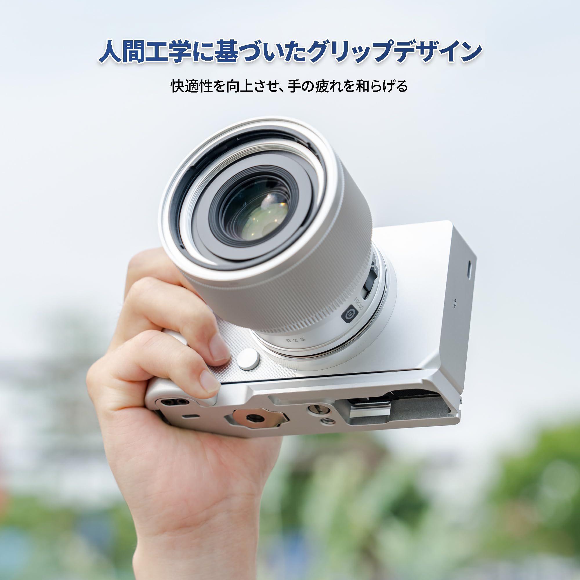 シグマ Sigma BF 用 ハンドグリップ シルバー シグマ Sigma BF 用 ハンドグリップ シルバーの通販 by yoshi's shop