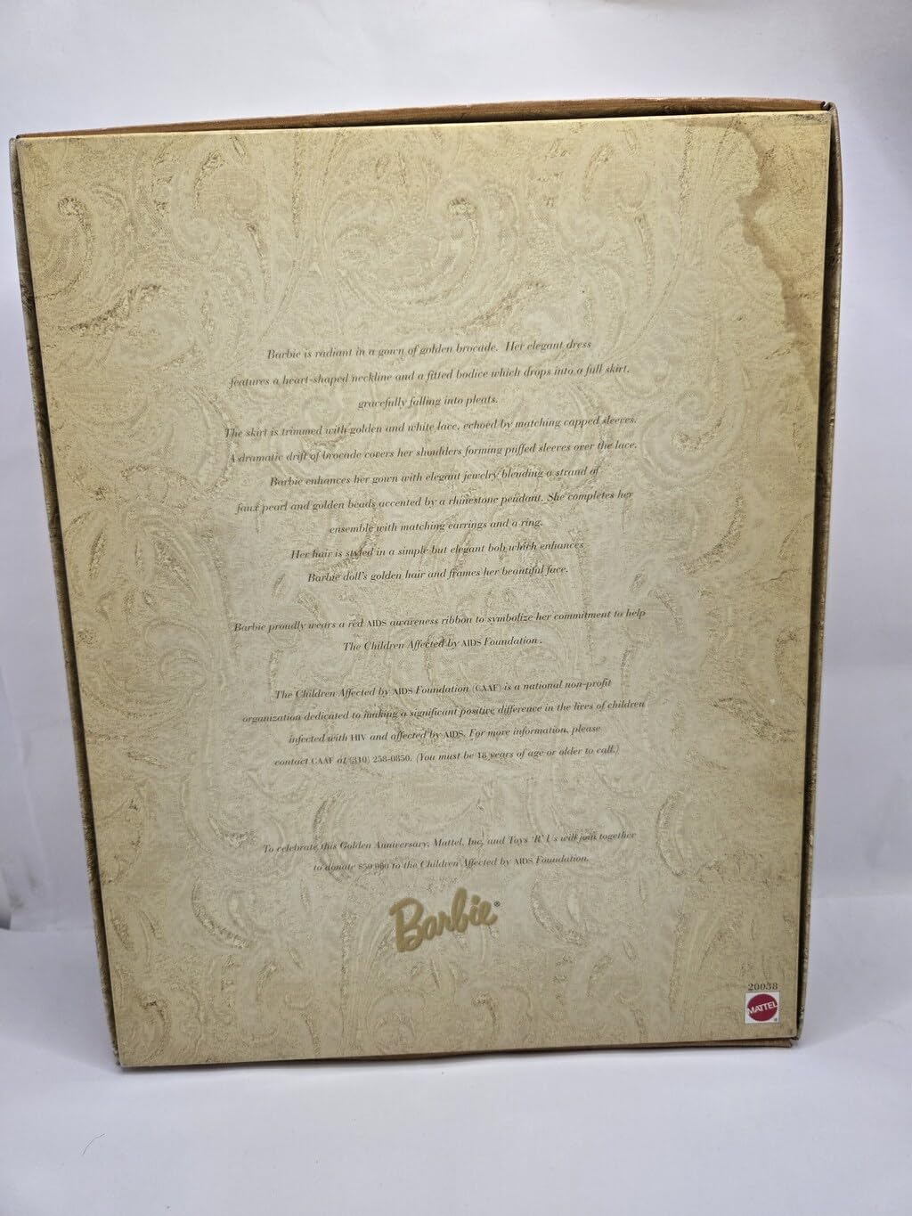 GOLDEN ANNIVERSARY 1998 トイザらス限定 Amazon.com: BARBIE - Golden Anniversary -Toys 'R' Us 50th
