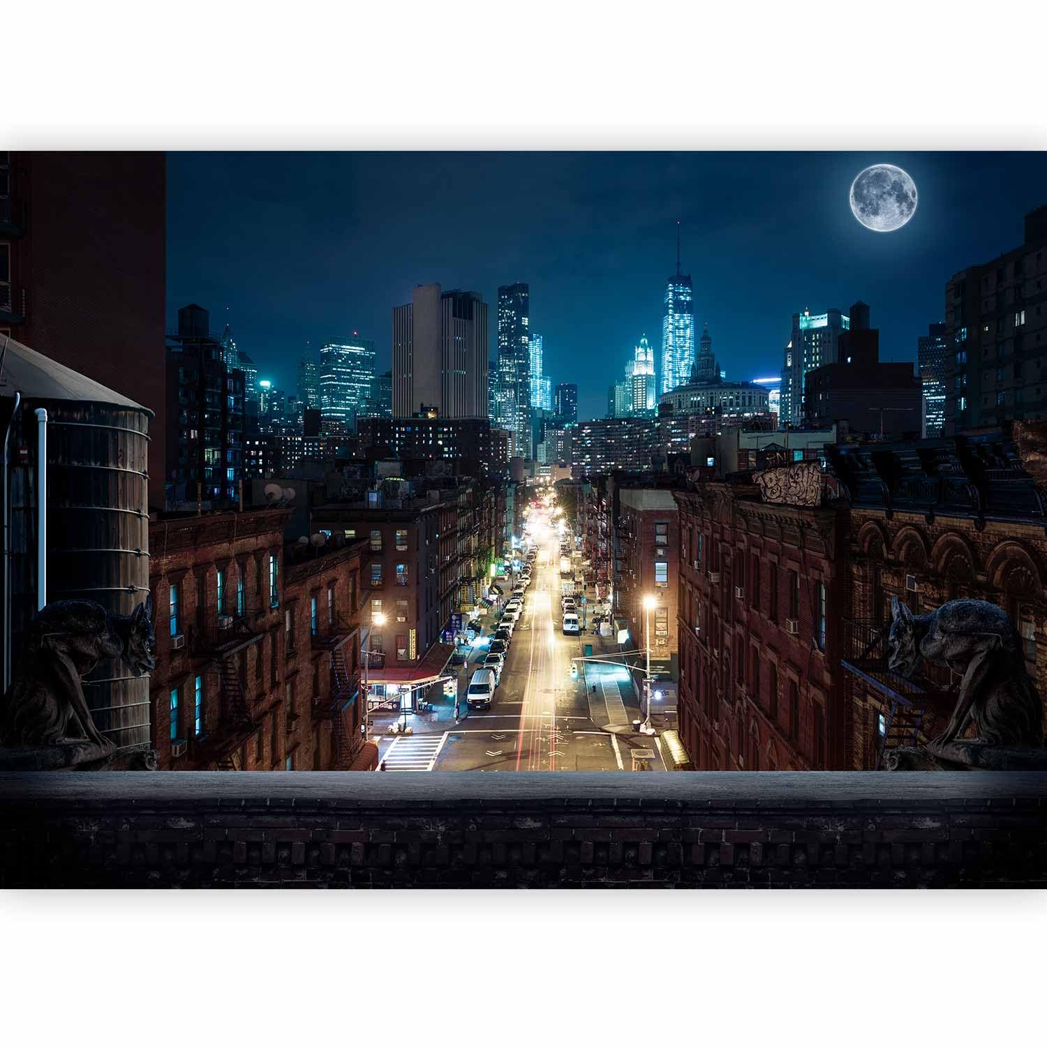 artgeist Wall Mural New York City 138x101 in - XXL Non-Woven Wallpaper Fleece Wall Decor Photo Print Picture Image Design Home d-A-0028-a-a