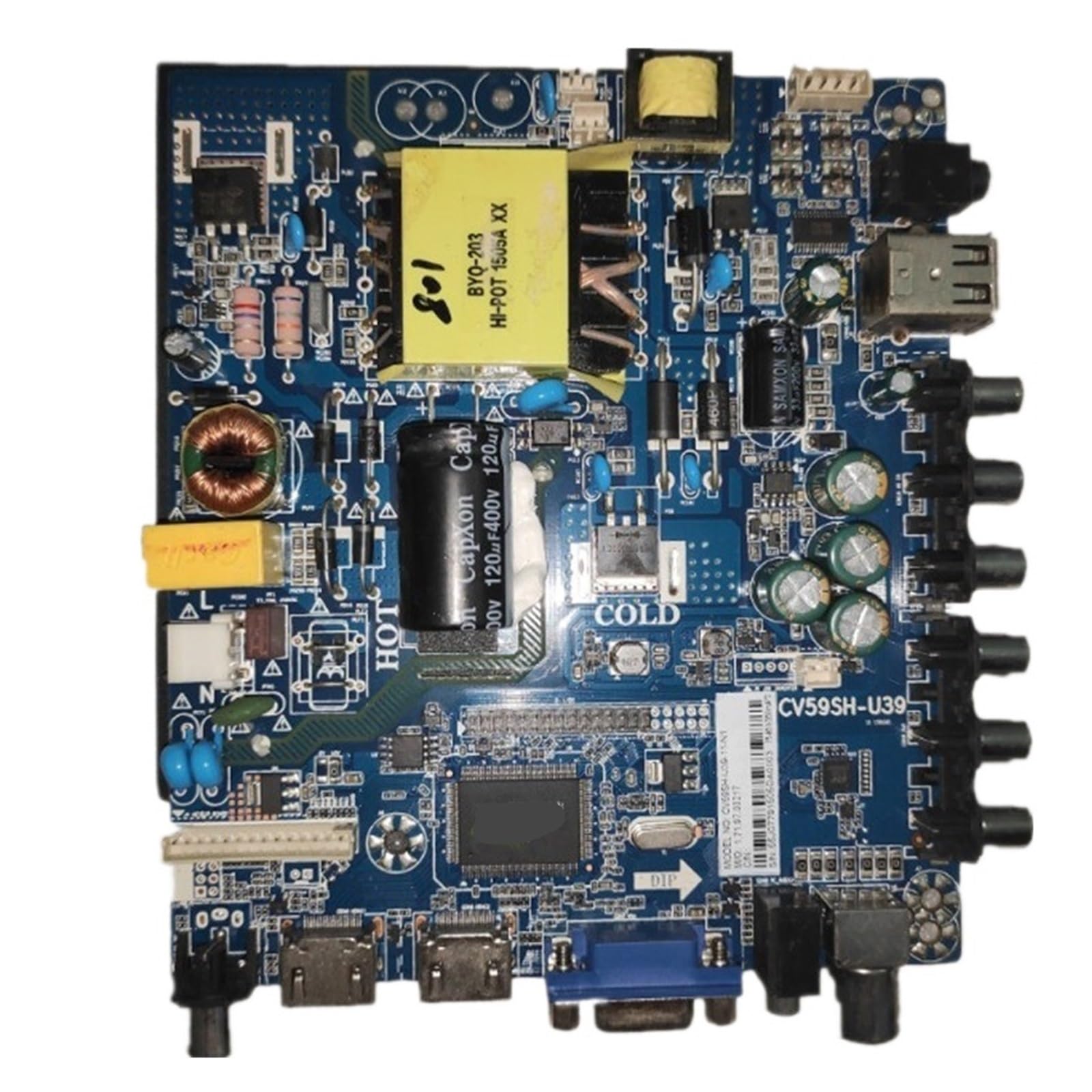 Zamiennik CV59SH-U39 CV59SH-U39-11-N1 LED TV Płyta Główna 75-85v 520ma Części Zamienne(1366x768)