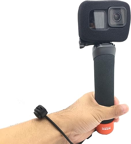 Miniatura 4 de Orejera de viento para GoPro Hero 13/12/11/10/9 - Funda de micrófono de espuma para reducción de ruido del viento, accesorio de grabación de audio