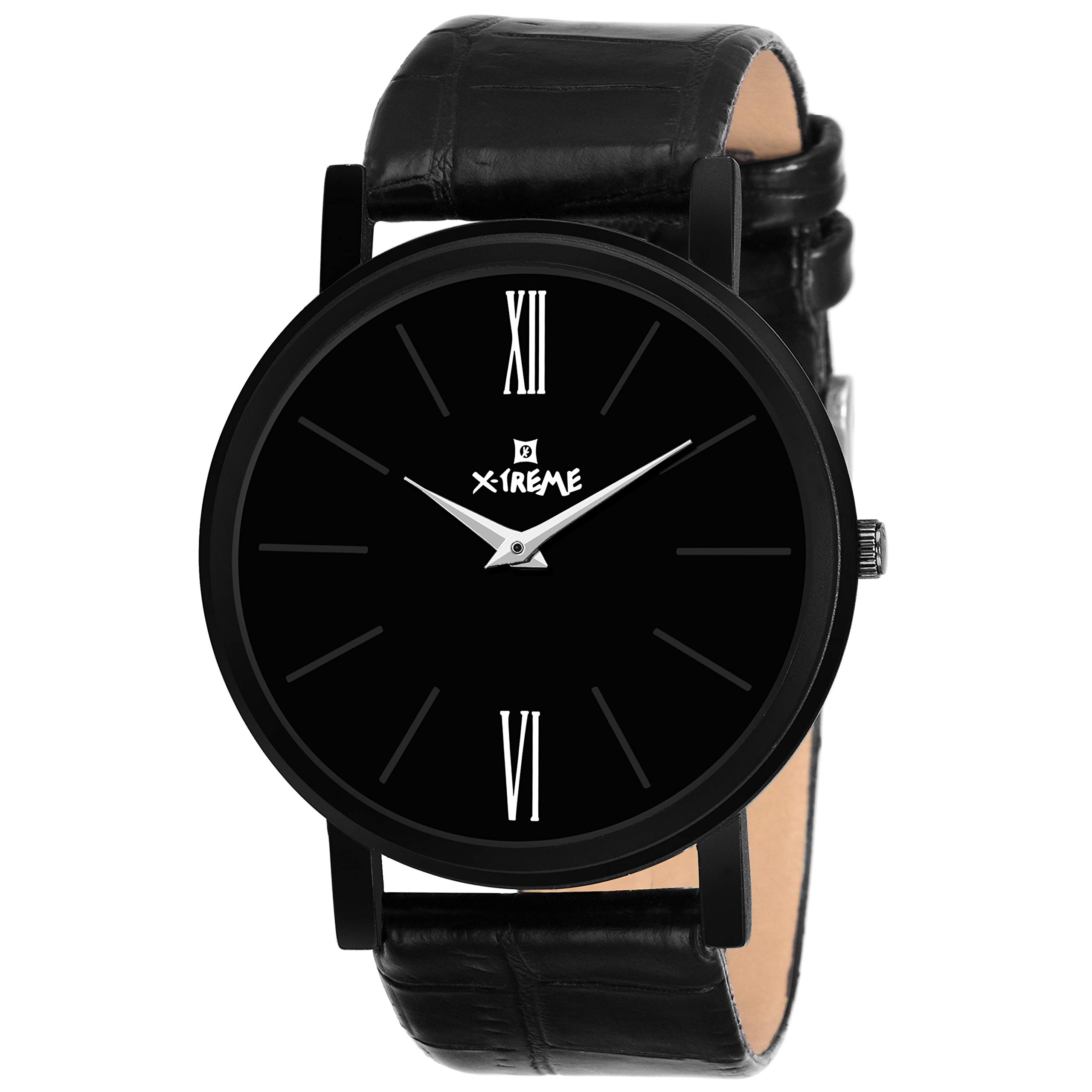 Xtreme Round Black Dial Water Resistant Slim Watch for Men (XM-GR008-BKB) (B07NXTSDB4) Amazon Price History, Amazon Price Tracker