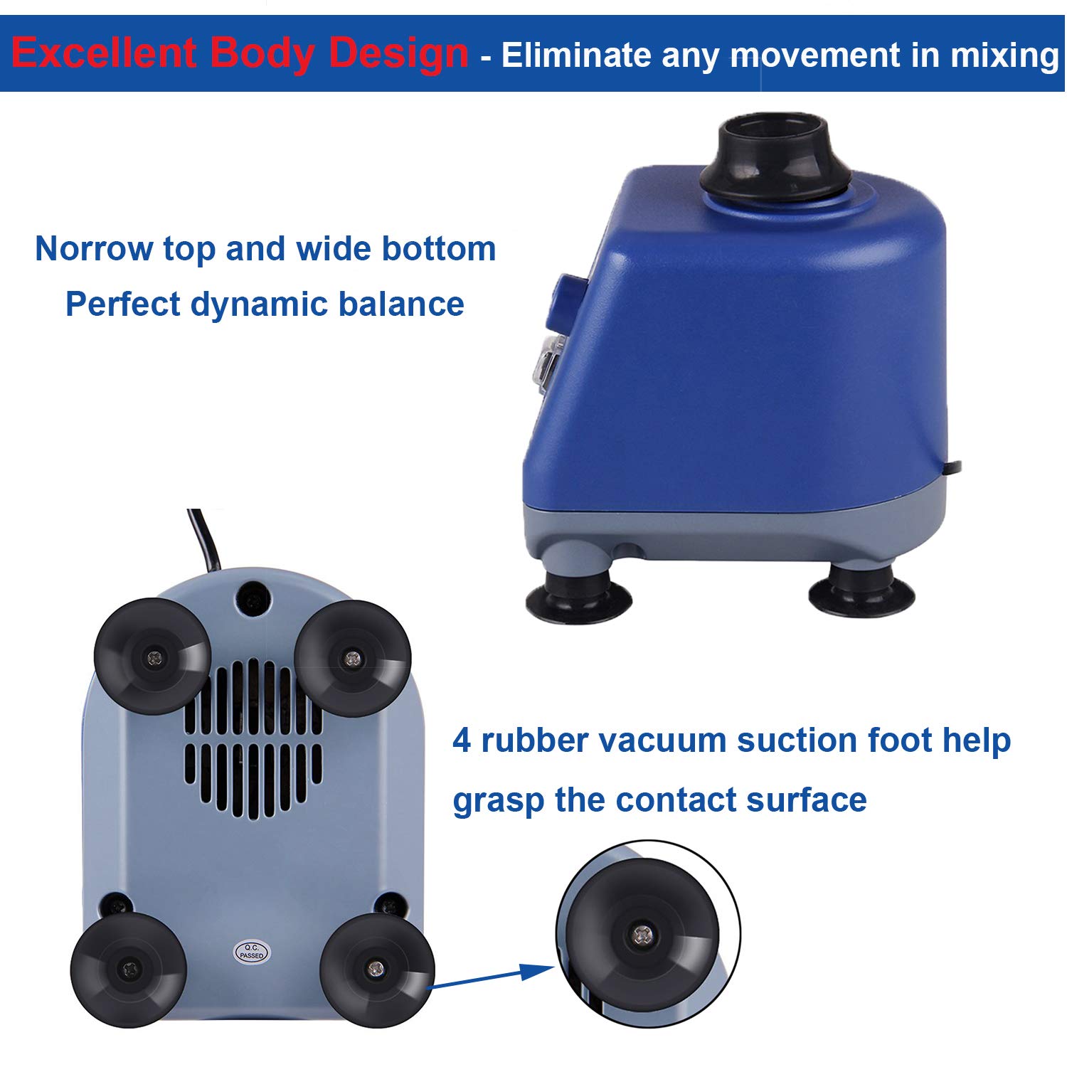 Four E's Scientific Laboratory Vortex Mixer Speed 03000rpm, Touch