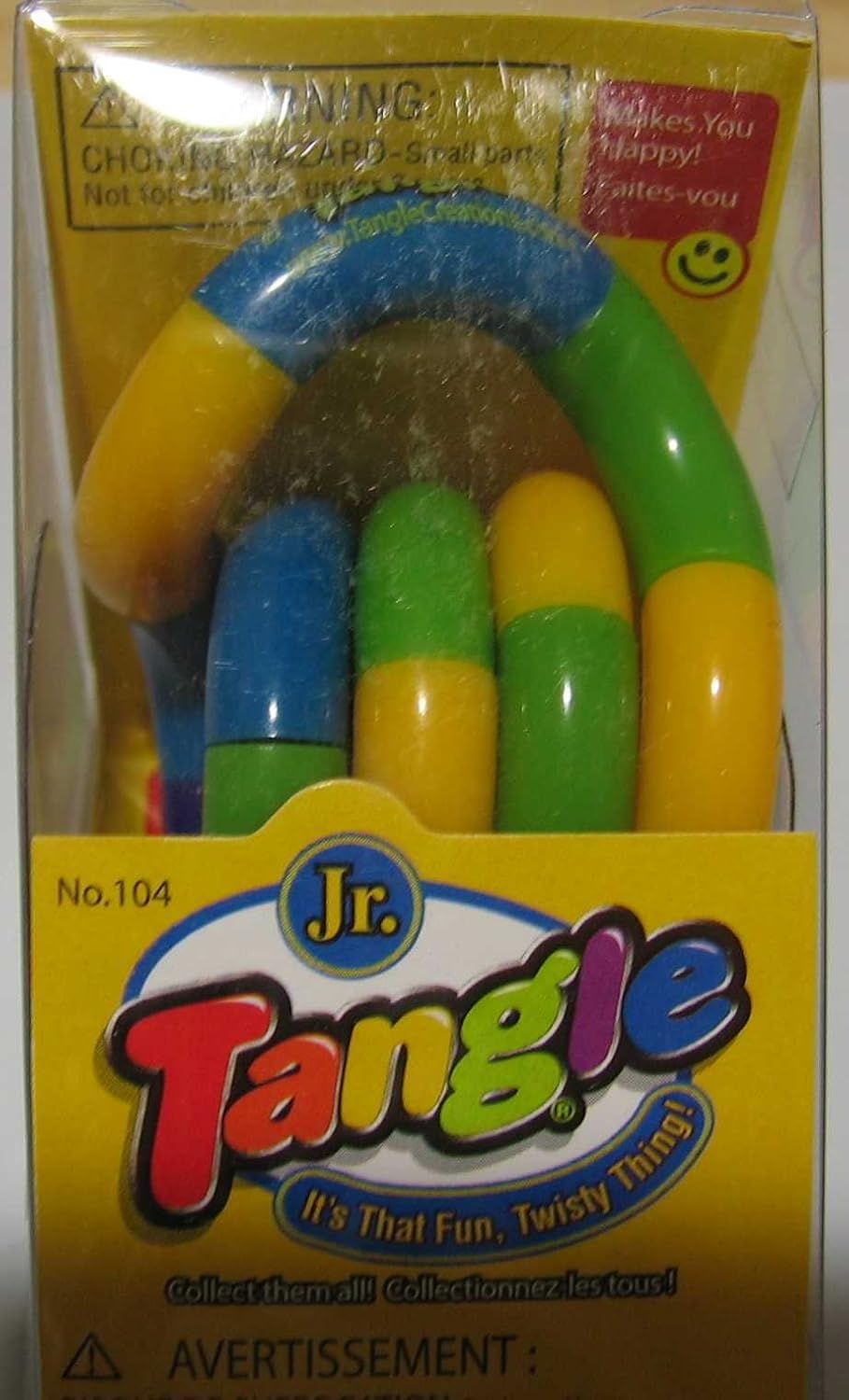 TANGLE Set of 3 Jr. Fidget Toys - Relax Fuzzy and Original