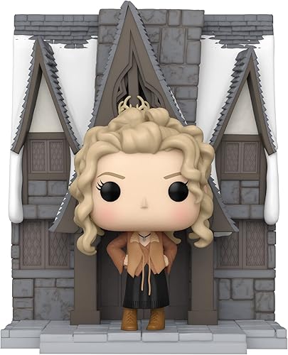 Funko Pop! Deluxe: Harry Potter: Hogsmeade - Madam Rosmerta con las tres escobas