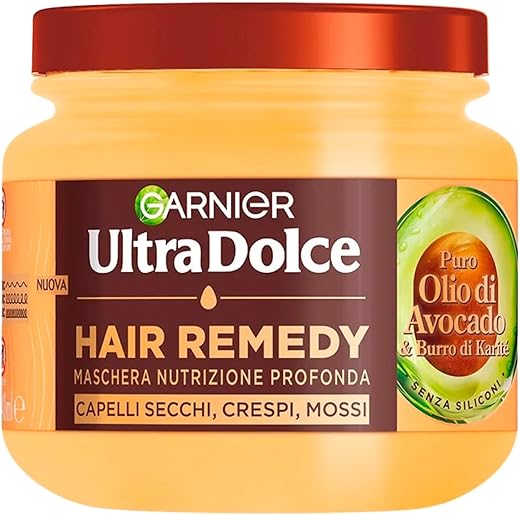 GARNIER Ultra Doux Masque à l'Huile d'Avocat/Beurre de Karité