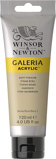 Winsor & Newton 120ml Galeria Acrylic Paint - Buff Titanium