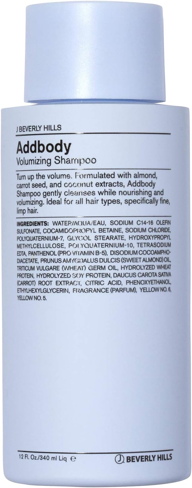 J Beverly Hills Addbody Volumizing Shampoo Hair Care - 350ml/12oz
