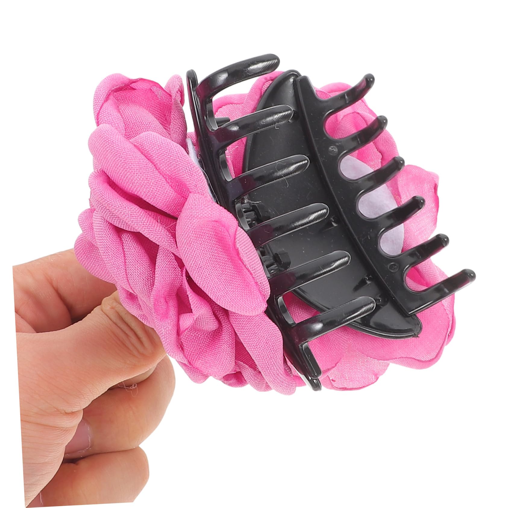 Healeved 6pezzi Fermagli Per Donna Grandi Clip Forma Di Fiore Accessori Eleganti Per Acconciature Per Ogni Occasione e Rosacompatibile Con Sottile e Spessi