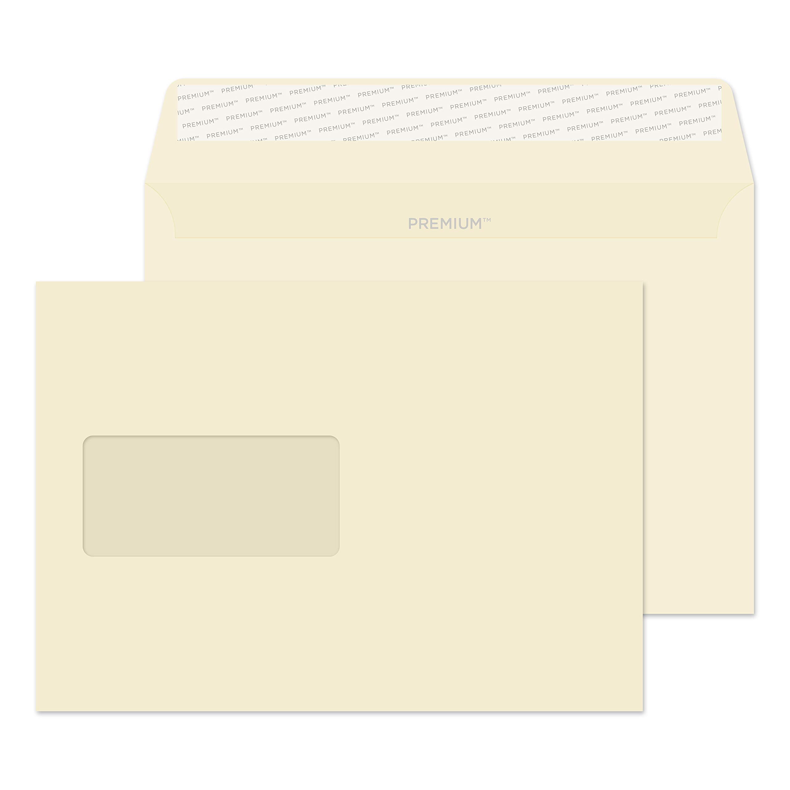 Blake Business - Cream Wove Window Envelopes C5 (162 x 229mm) - Pack of 500 - Premium 120GSM - FSC Certified - Cream Envelopes Window - Business/Office Supplies - Laser & Printer Compatible (61708)