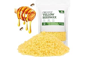 YASNAY Yellow Beeswax Pellets: A Treasure for Artistic Exploration