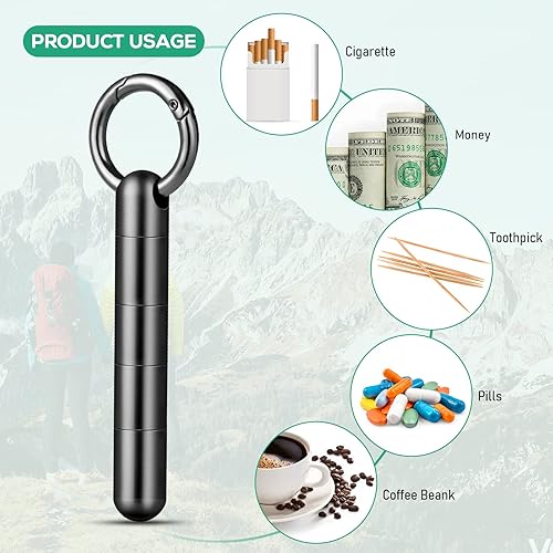 Miniatura 5 de TISUR Llavero Pastillero+Llavero de Titanio