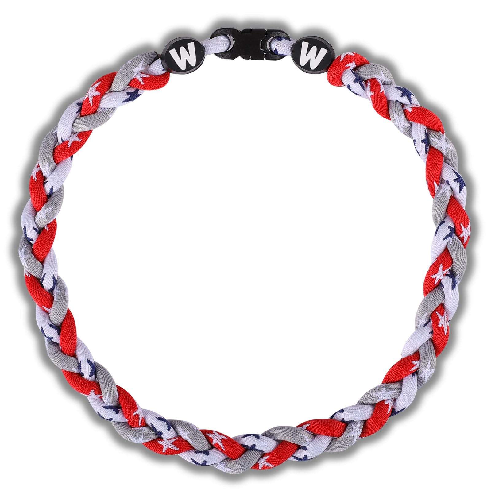 Willtok 18inch HIGH-END Baseball Necklaces Muti-Color for Pick, Lab Tested, Gifts for Baseball Funs, 2025 New w/Tornado Fashion 3D Braided Design