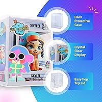 Vista 7 de 2-Pack Clear Hard Plastic Funko Pop Protector Display Cases for 4" Figures, Stackable Display Cases, Made in USA by Gary Plastic Packaging
