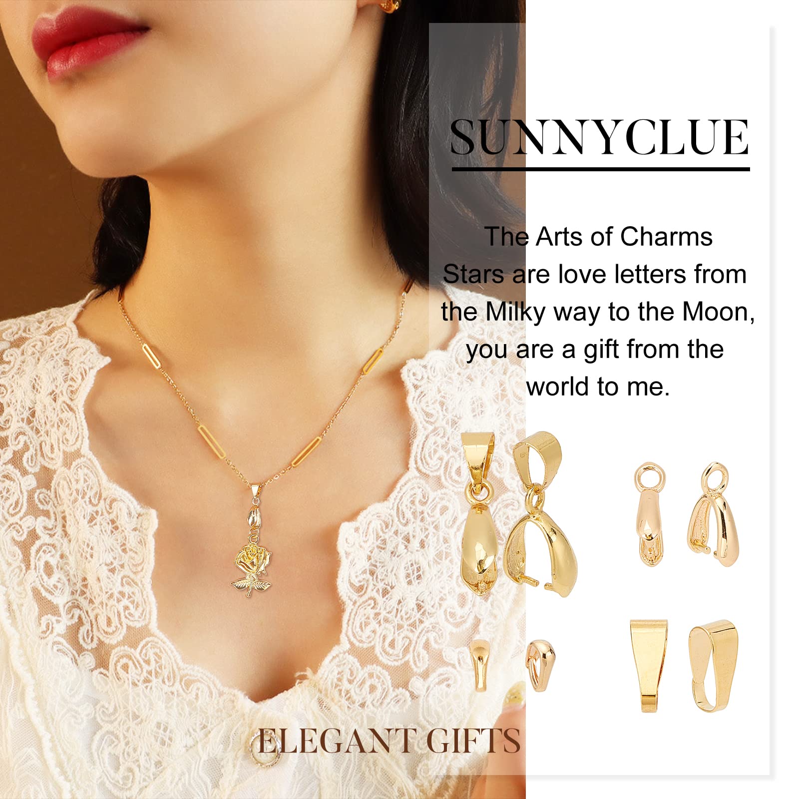 100 Ensembles 2 Couleurs Fermoirs à Vis En Laiton, Fermoirs Torsadés à