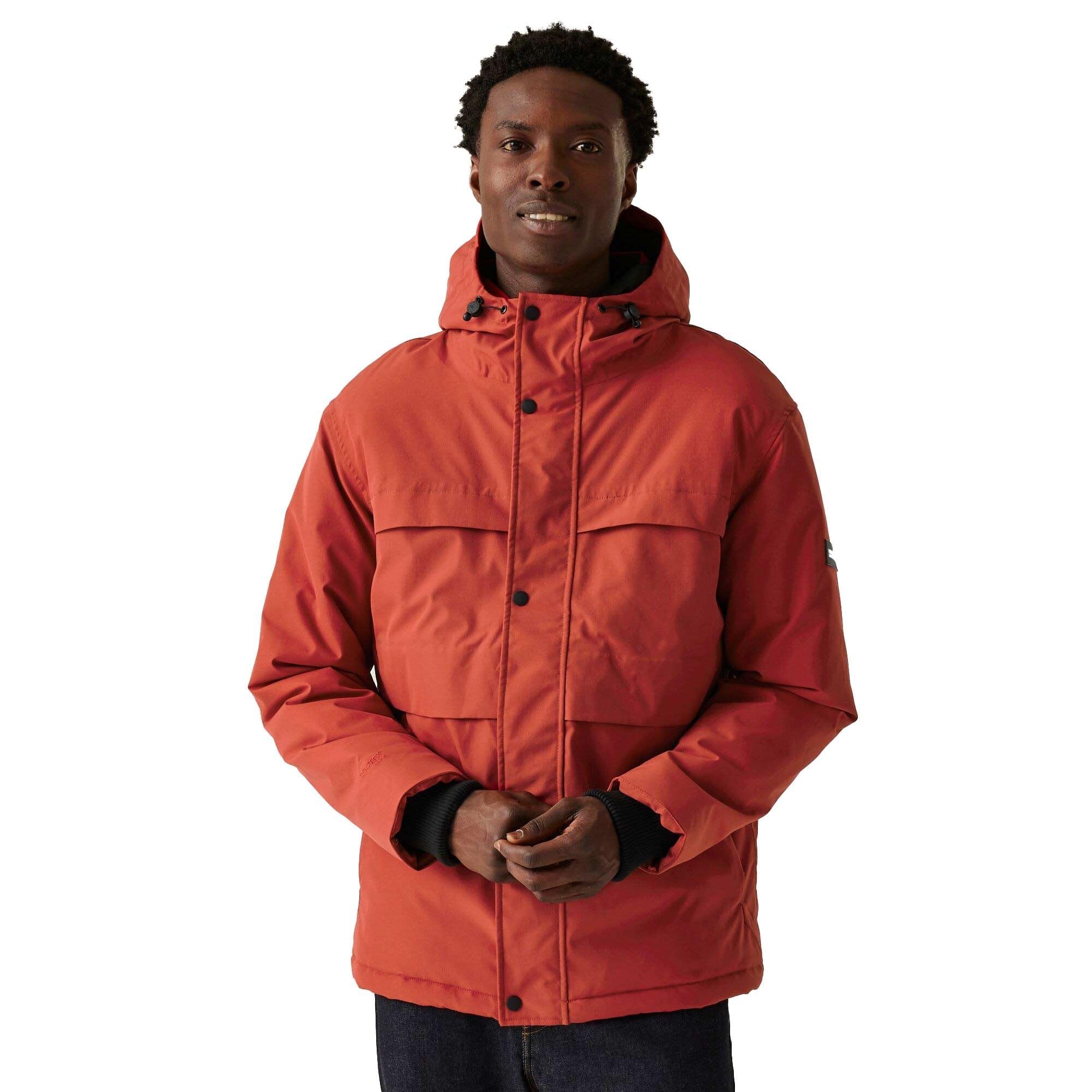 Regatta Men's Ronin Ii Insulated Waterproof Jacket: : :, Co Red Ochre Medium - Outdoor Action