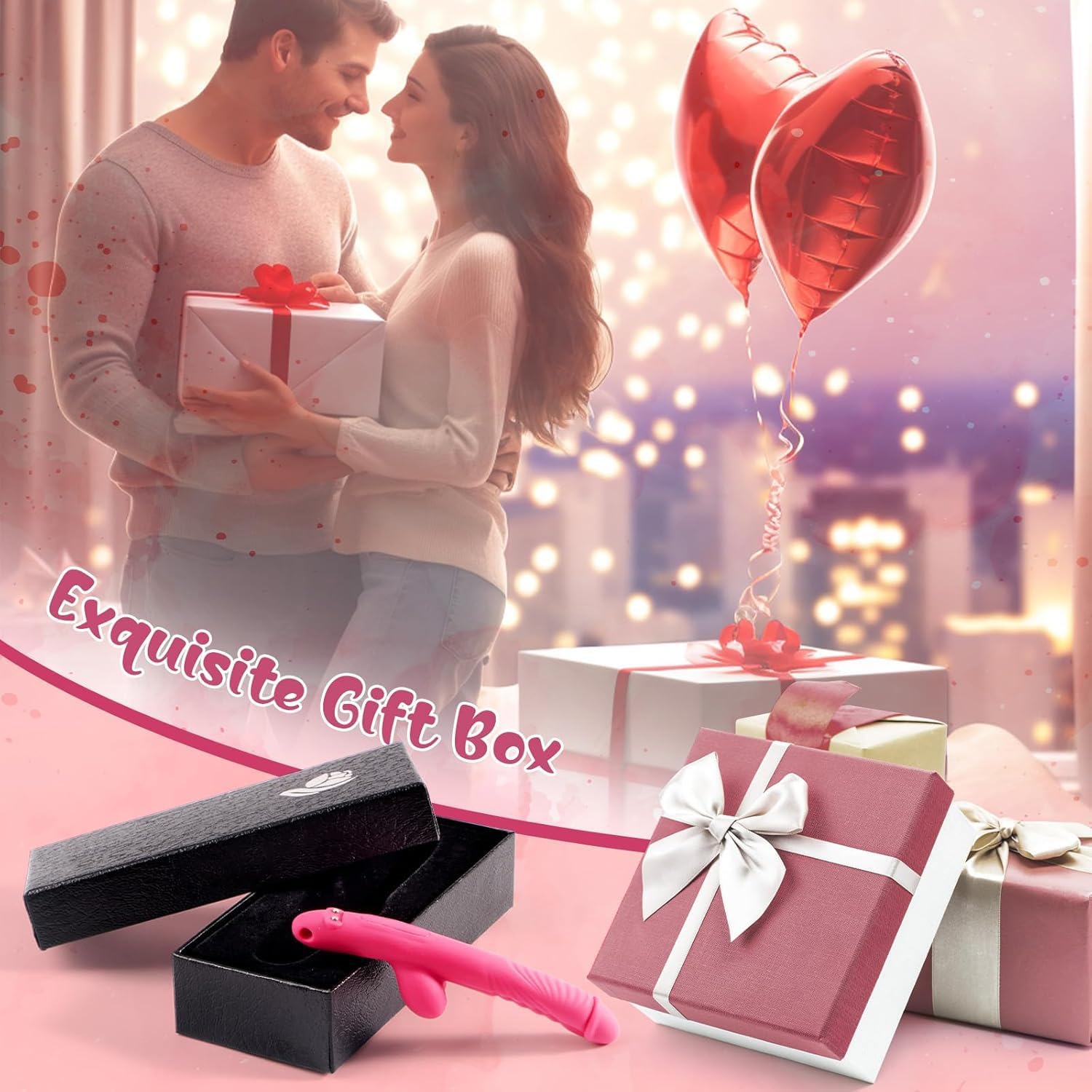 Mini Vibrator,Mini Dildo Vibrator with 10 Vibrations,Dildos Sex Toys for Women,Bullet Vibrator,Rechargeable Mini Finger Vibrator Female Sex Toys for Couple Clitoral G Spot Nipple Adult Toys