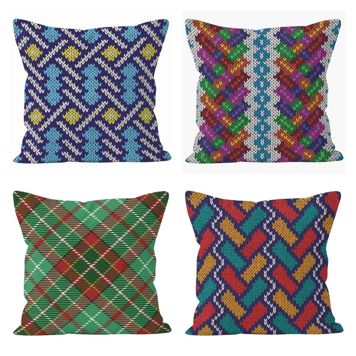 Housse de coussin de canapé vintage en lin pour décorer une chambre de fille cosy