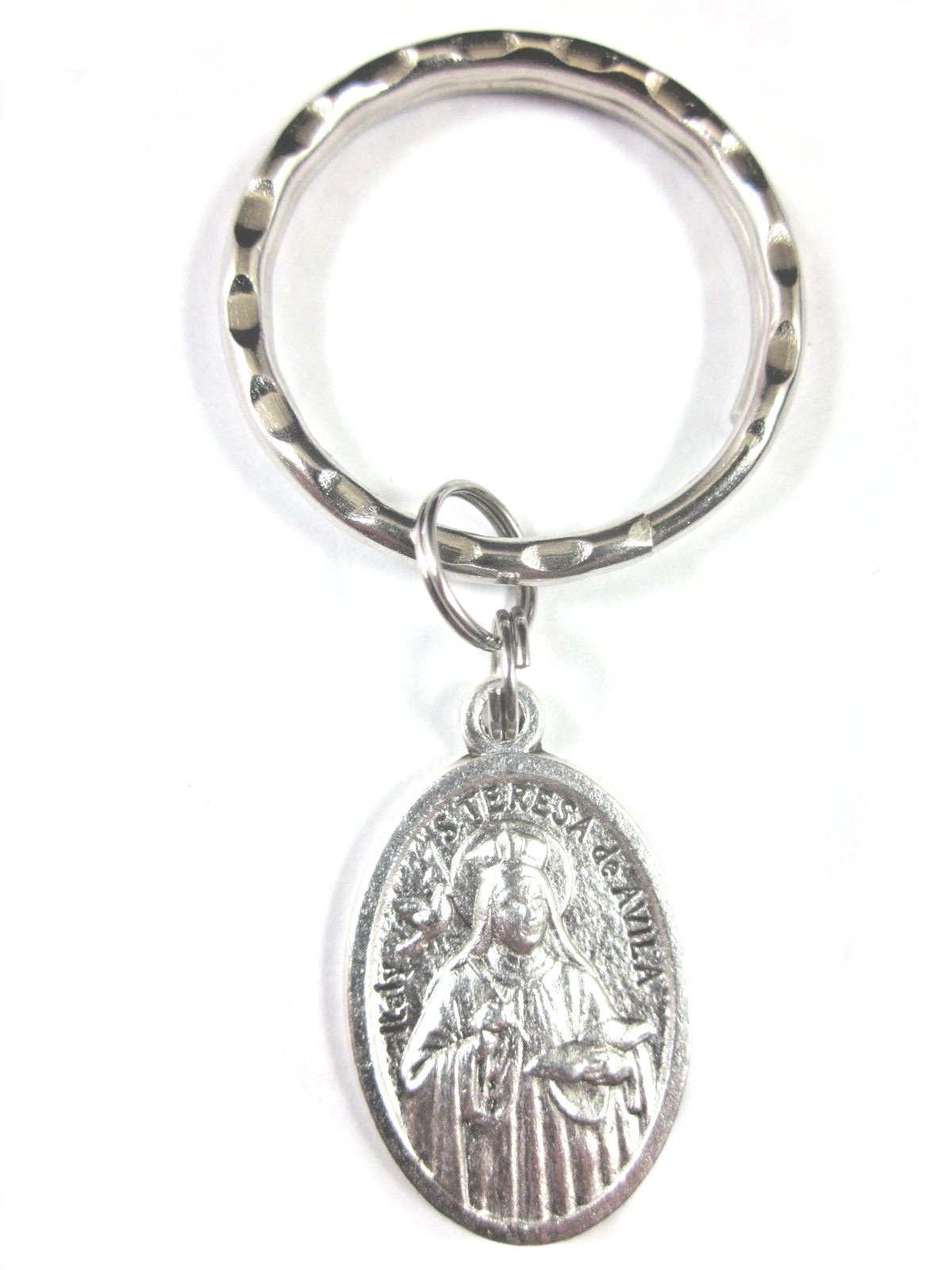 VPP St Teresa of Avila Medal Italy Key Ring Gift Box Prayer Card