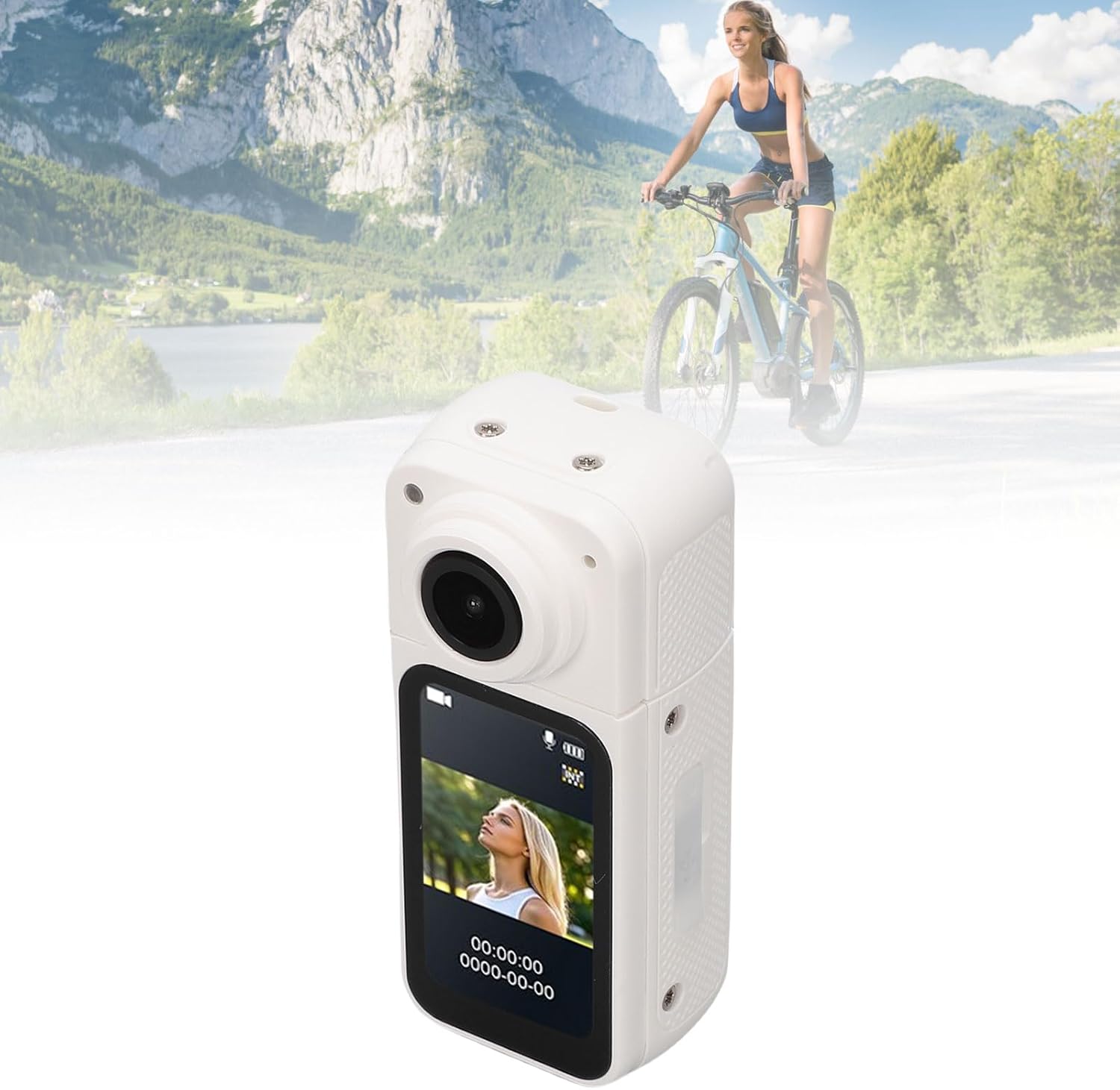 楽天市場】アクションカメラ 防水 2.7K ウェアラブルカメラ 小型 スポーツカメラ wifi vlog 水中カメラ 小型カメラ 自撮り 動画撮影  高画質 ドライブレコーダー 180° ビデオカメラ 旅行 アウトドア バイク スポーツ 自転車 アクションカム 簡単操作 軽量 ギフト おしゃれ ... Dpofirs 2.7K 親指アクションカメラ、ボディカメラ、ウェアラブルカム、ハンズフリーPOV録画、仕事サイクリング旅行用小型ポ