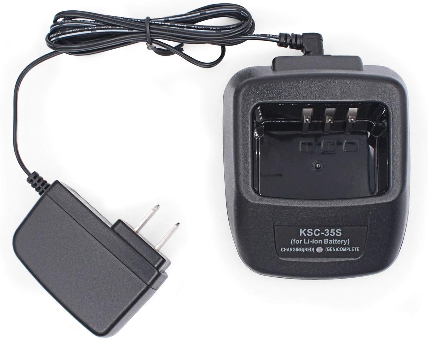 Replace KSC-35S Rapid Charger Compatible for Kenwood TK-3400 TK-2200LP TK-2300VP TK2400 TK-3200L TK-3302UK Radio Battery knb-45l knb-65l knb-63l