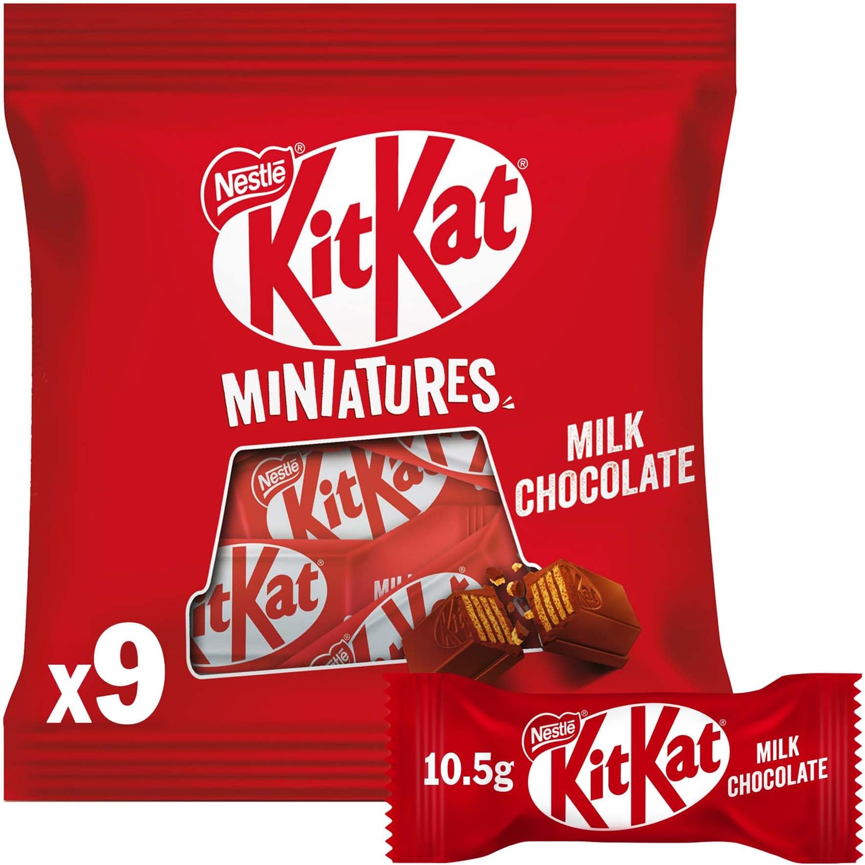 Nestle KitKat Crispy Wafer Finger Covered with Milk Chocolate 110g
