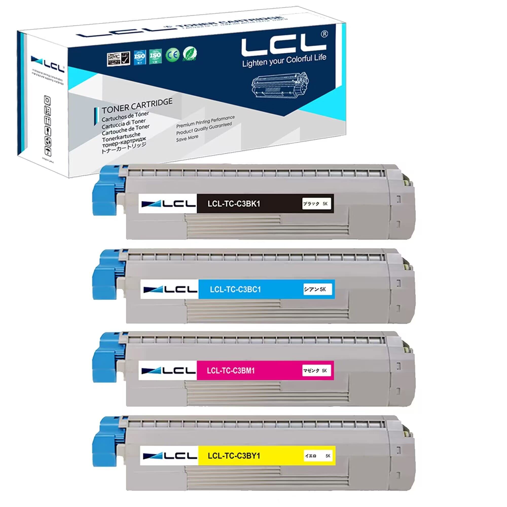 Amazon | LCL OKI用 TC-C3B TC-C3BK1 TC-C3BC1 TC-C3BM1 TC