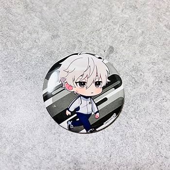 Amazon.co.jp: ブルーロック 凪誠志郎 ミニキャラ 缶バッジ