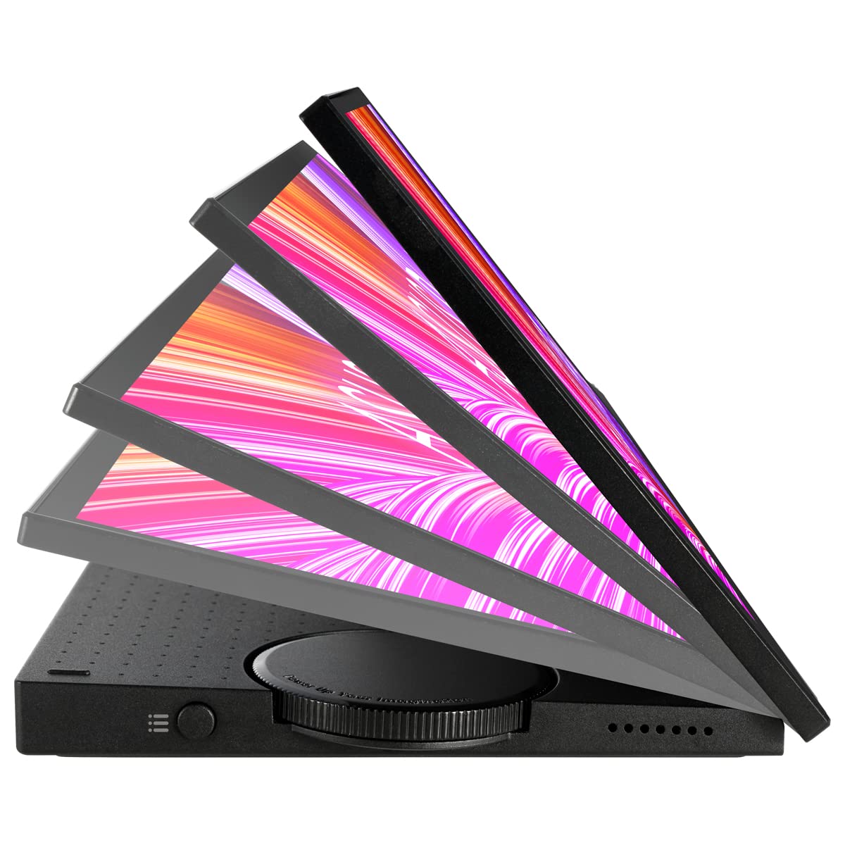ASUS ProArt Display PA147CDV Creative Tool Monitor da 14 pollici, 32:9, IPS, Full HD 1920 x 550, 100% sRGB, 100% Rec.709, Precisione del colore Delta E<2, Calman, USB-C, Touch a 10 punti, MPP2.0, Nero