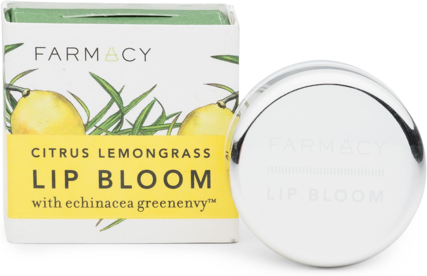 Farmacy Lip Bloom - Soothing Herb-Infused Lip Balm & Gloss - Citrus Lemongrass