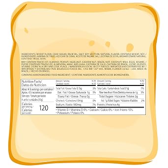 Bauducco Original Toast - Delicious, Light & Crispy Toasted Bread - Ready-to-Eat Breakfast Toast & Sandwich Bread - No Artificial Flavors - 5.01 oz (Pack of 1)
