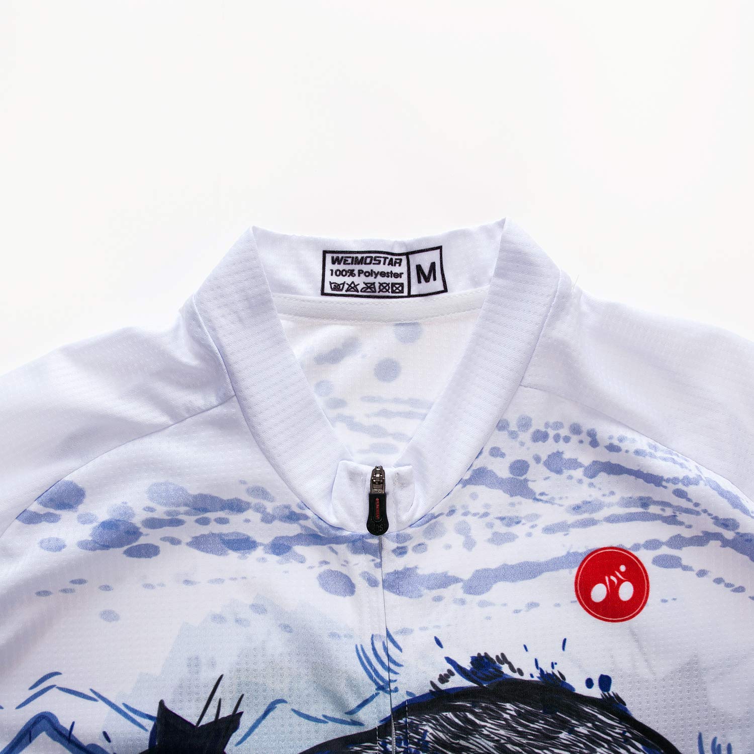 Maglia da ciclismo da uomo a maniche lunghe Pro Brand Team riflettente da bicicletta Shirt Jacket USA