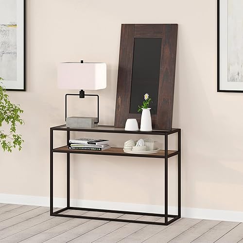 Miniatura 2 de Addison - Mesa consola rectangular de 42 pulgadas de ancho en bronce ennegrecido