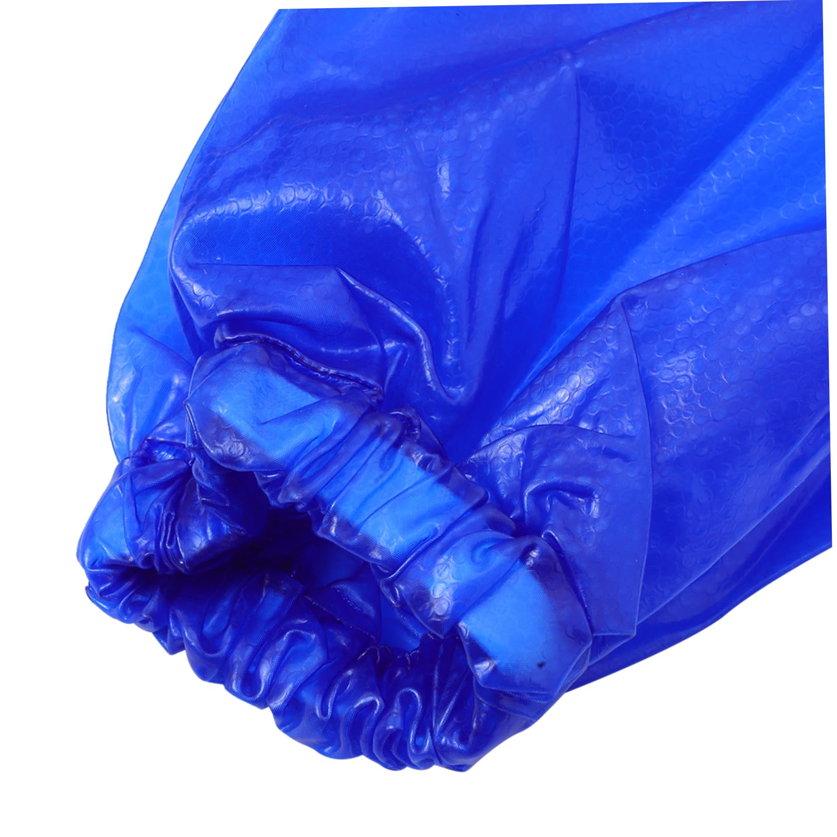 NUOBESTY Langarmbluse Laborkittel Wasserdichte Schürzen Geschirrspülschürze Wasserdicht Schürzen Masse Küchenschürzenärmel Laborjacke Bulk-schürzen Blue Pvc