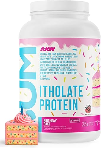 Vista 34 de RAW Proteína aislada de suero en polvo, galleta frenchie esmerilada (itolato de cBUM) – Polvo de nutrición deportiva 100% alimentado con pasto