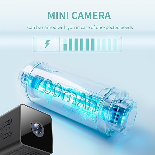 Miniatura 6 de Mini cámara inalámbrica de seguridad para el hogar, cámara para interiores y exteriores, cámara 1080P HD, pequeñas cámaras inteligentes con WiFi