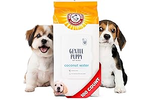 Arm & Hammer: Gentle Puppy Bath Wipes For Tearless Cleaning