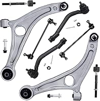 Vista 41 de Detroit Axle - Kit de suspensión frontal de 8 piezas para Dodge Journey 2009-2015, 2 brazos de control inferiores, 2 rótulas, 2 varillas