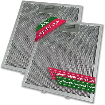 Range Hood Grease Filter For Whirlpool WVW53UC6FS,WVW57UC0FS,WVW57UC6FS,WVW53UC0FS