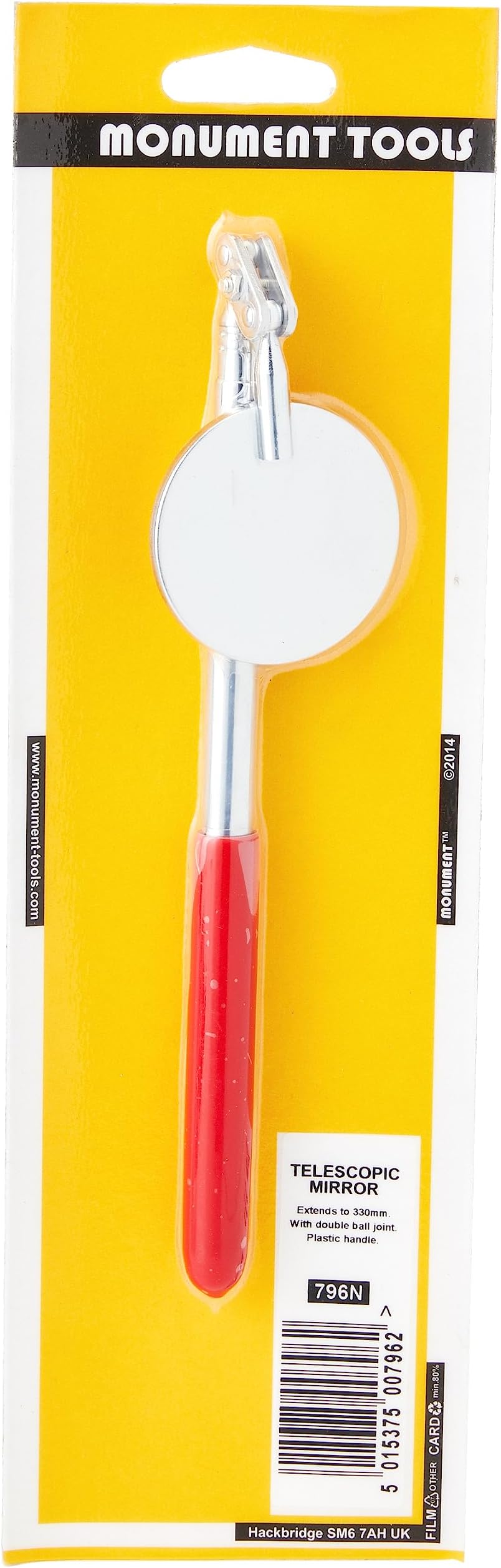 Monument MON796 Telescopic Mirror with 13-inch Extended