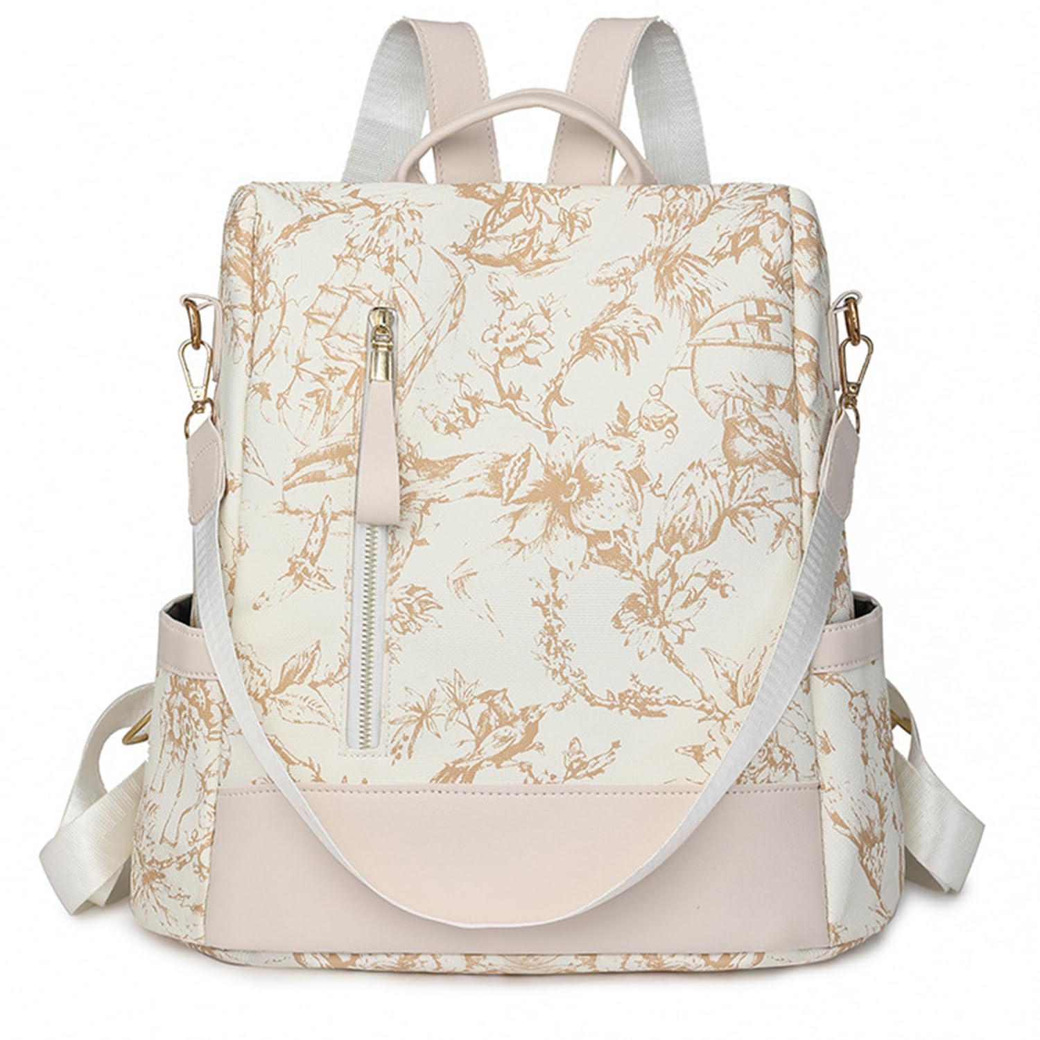 Ray-Velocity Zaino Antifurto Donna, Borse Zainetto Donna Impermeabile, Borsa a Tracolla Moda per Uscire, Lavoro, Viaggio, Scuola, Università