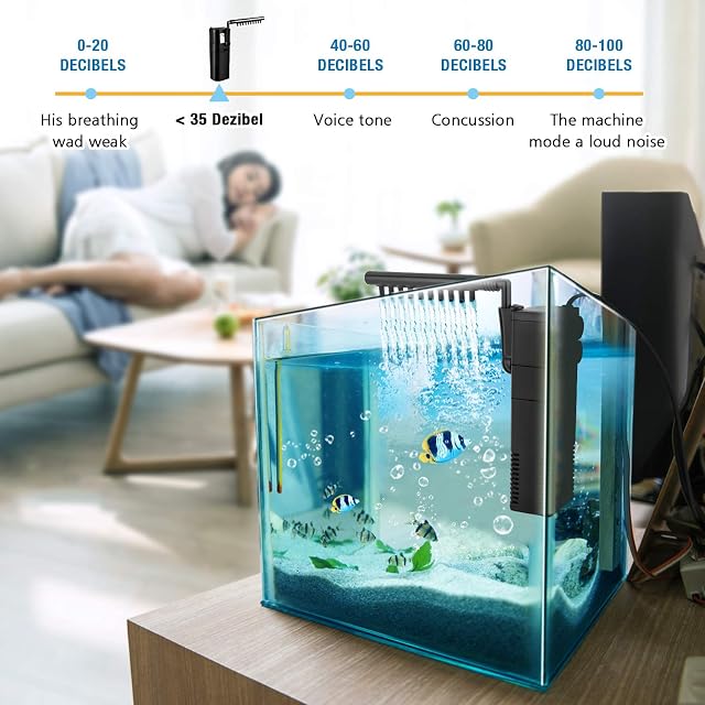 Foto 6 de 6 de Forever Speed Bomba de Filtro de Acuario 450L/h 6watt