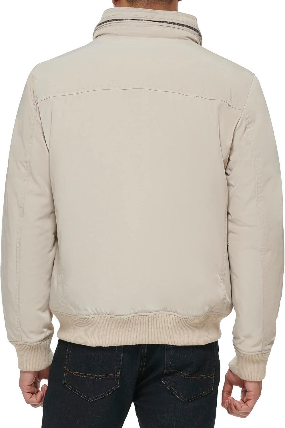 DOCKERS Men's Quilted Lined Flight Bomber Jacket