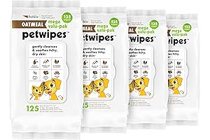 500 Count Pet Wipes for Dogs and Cats - Mega Value Pack