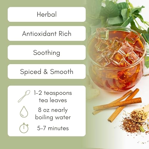 Miniatura 2 de Chai de hierbas orgánicas - Bolsa de 2 oz (aproximadamente 30 porciones) | Full Leaf Tea Co.