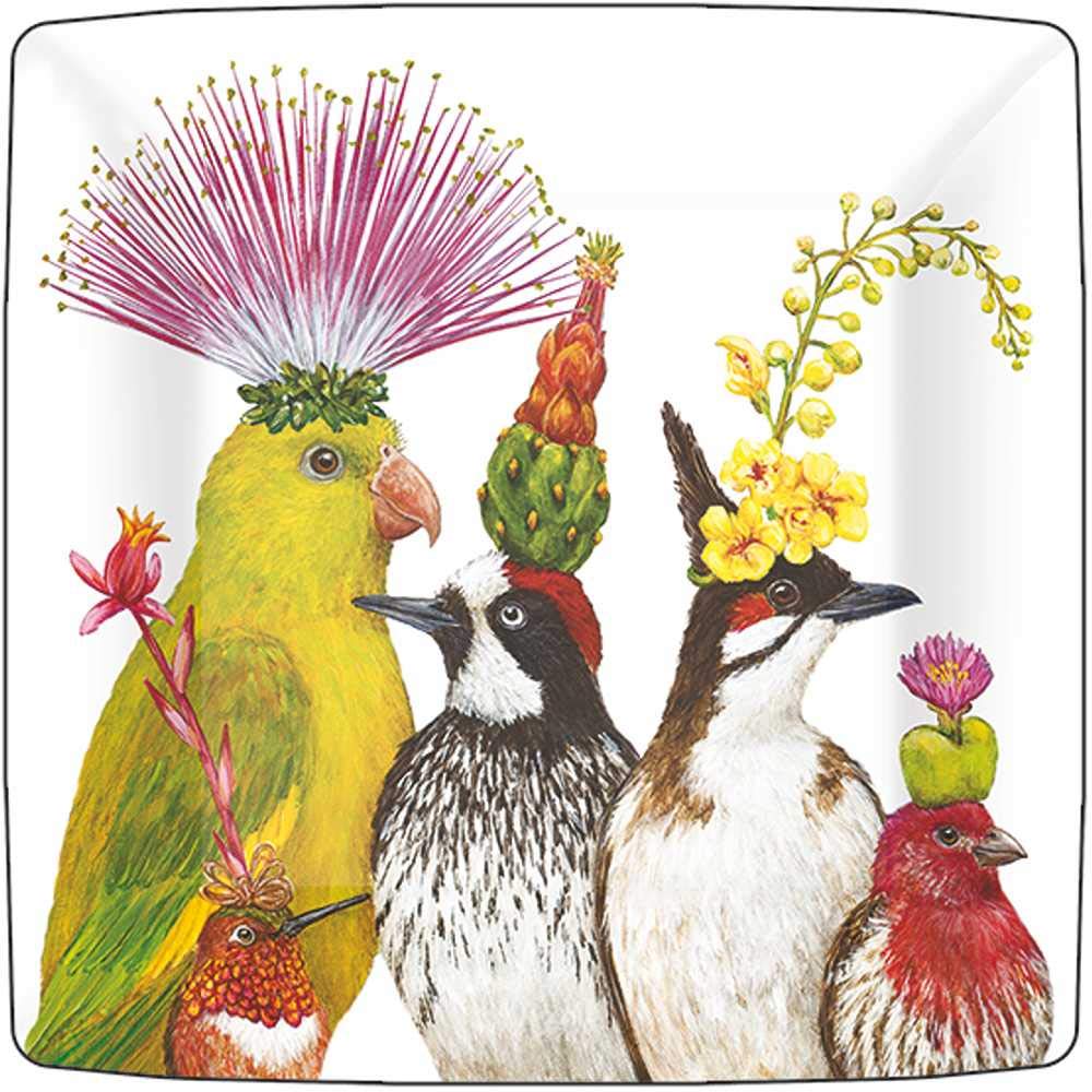 Paper Products Designs Decorative Dessert Plates - Tabletop Disposable Serving Plate – For Dessert, Cake, Parties, Celebrations, Holidays – Set of 8 – 7” Paper Plate, Vicki Sawyer, Entourage Design