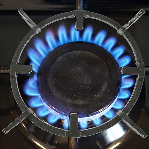 Miniatura 7 de CALLARON Estante para estufa de gas antideslizante, soporte redondo para estufa de gas, anillo redondo para estufa de gas para cocina de gas