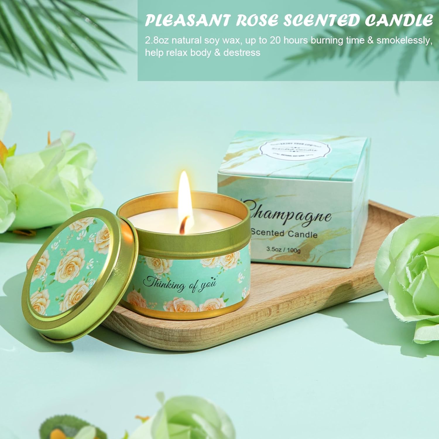 Valentines Day Gifts for Her, Birthday Gifts for Women, Get Well Soon Gift Basket Care Package Self Care Gifts Valentine's Day Gift with Flannel Blanket for Women Mom Girlfriend Sister Wife - Image 6