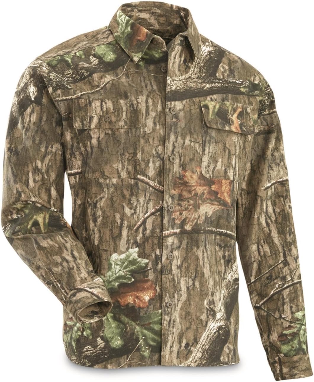 Guide Gear Camo Shirts for Men, Button Up Shirts Long Sleeve Camouflage for Hunting - Image 2